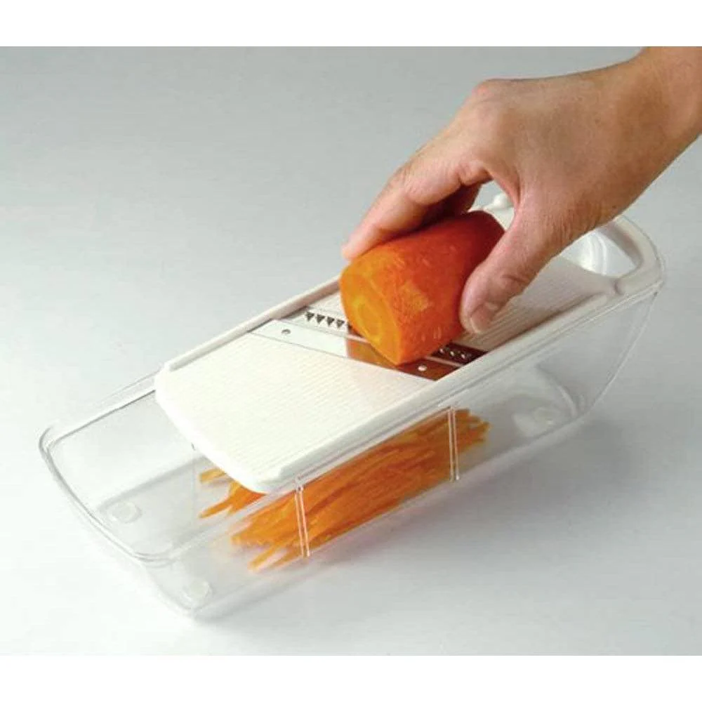 KAI Delico Compact Japanese Mandoline Slicer Bundle Set DZ0746 - Image 3