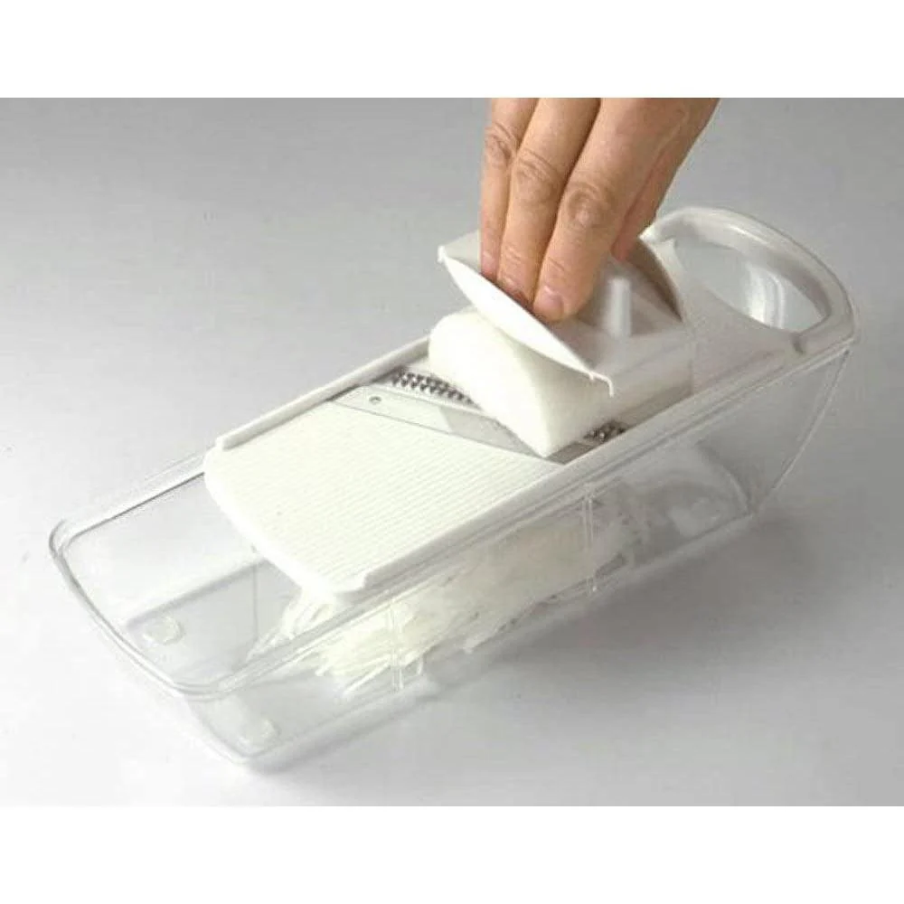 KAI Delico Compact Japanese Mandoline Slicer Bundle Set DZ0746 - Image 7