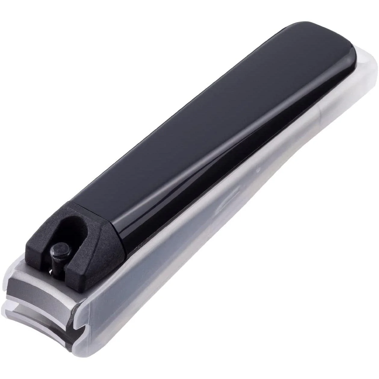 KAI Nail Clipper Type 001 Black Nail Cutter With Catcher KE0101 - Image 2