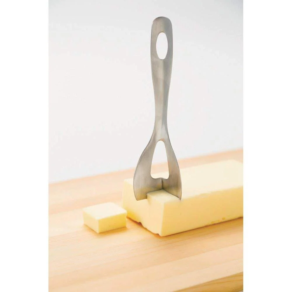 KAI Rectangular Cut Butter Knife Easy Portioning Butter Slicer FA5162 - Image 2
