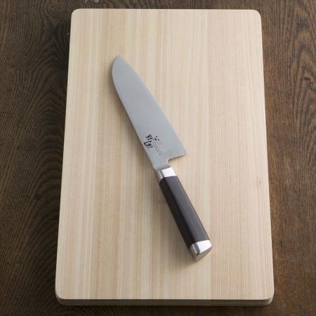 KAI Seki Magoroku Damascus Santoku Knife 165mm AE5200 - Image 3