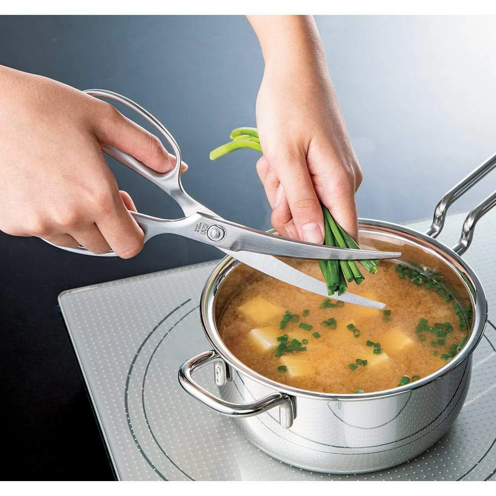 KAI Stainless Separable Curving Kitchen Shears DH3346 - Image 8