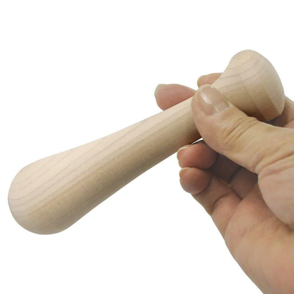 KAI Small Mortar Grinder Ceramic Mortar and Wooden Pestle Set DH3020 - Image 5