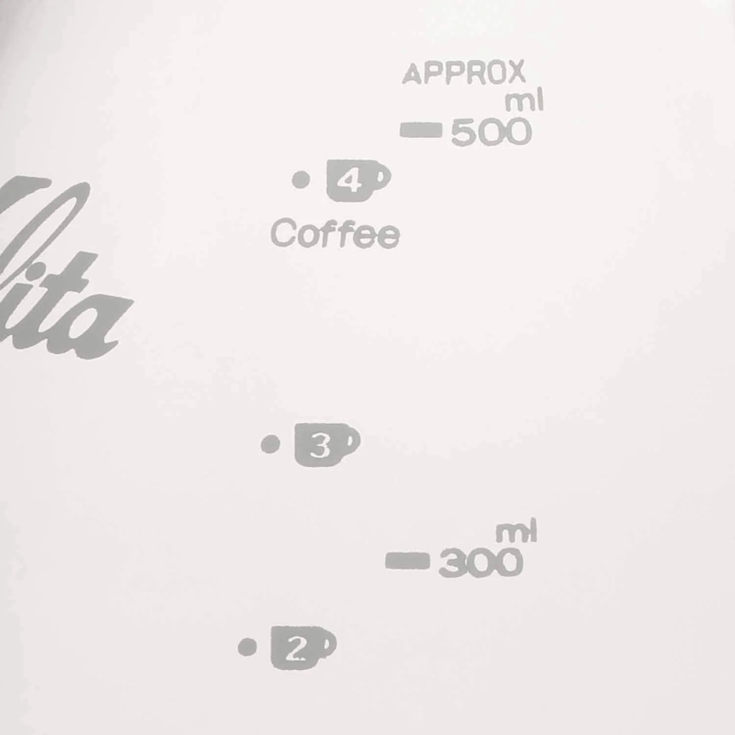 Kalita Glass Coffee Server G 500 (for 2~4 Servings) - Image 4