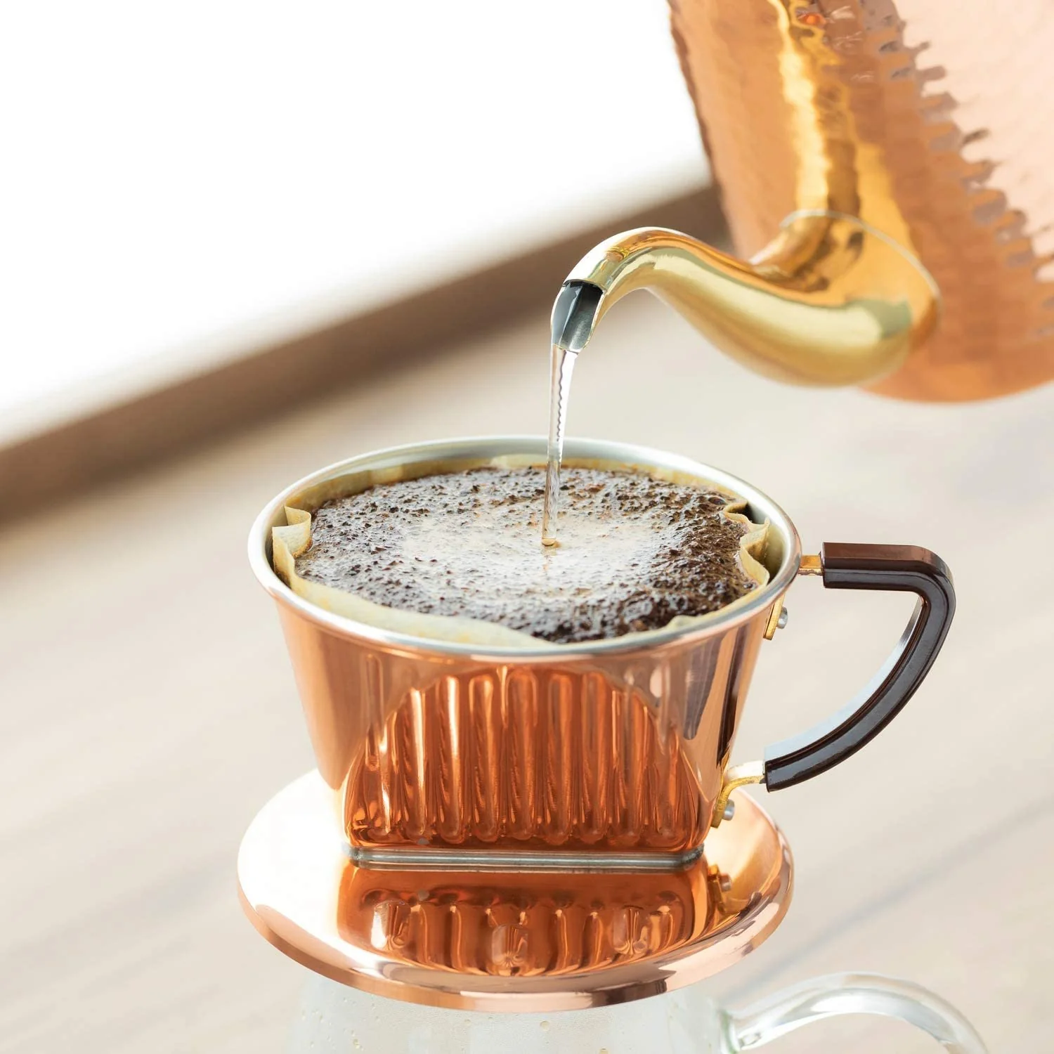 Kalita Unbleached Cone Shaped Coffee Filters NK102 100 ct. - Image 4
