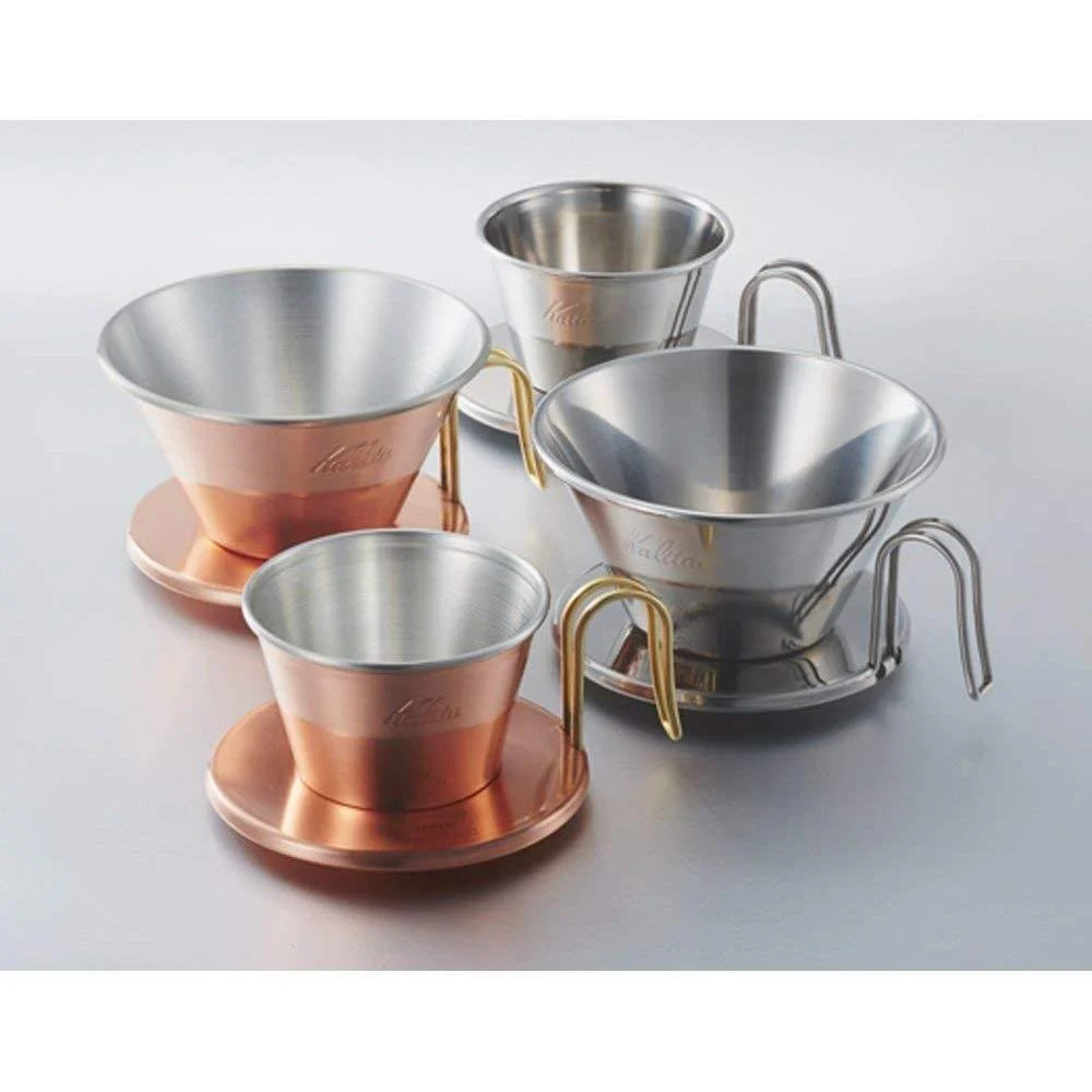 Kalita Wave 185 Coffee Dripper Copper WDC-185 - Image 6