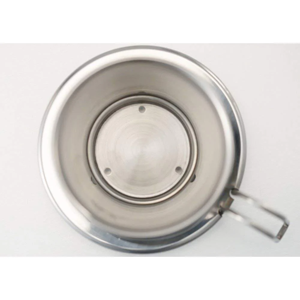 Kalita Wave 185 Coffee Dripper Stainless Steel WDS-185 - Image 2