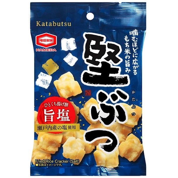 Katabutsu Salted Fried Rice Crackers Senbei 55g (Pack of 3 Bags) - Image 5