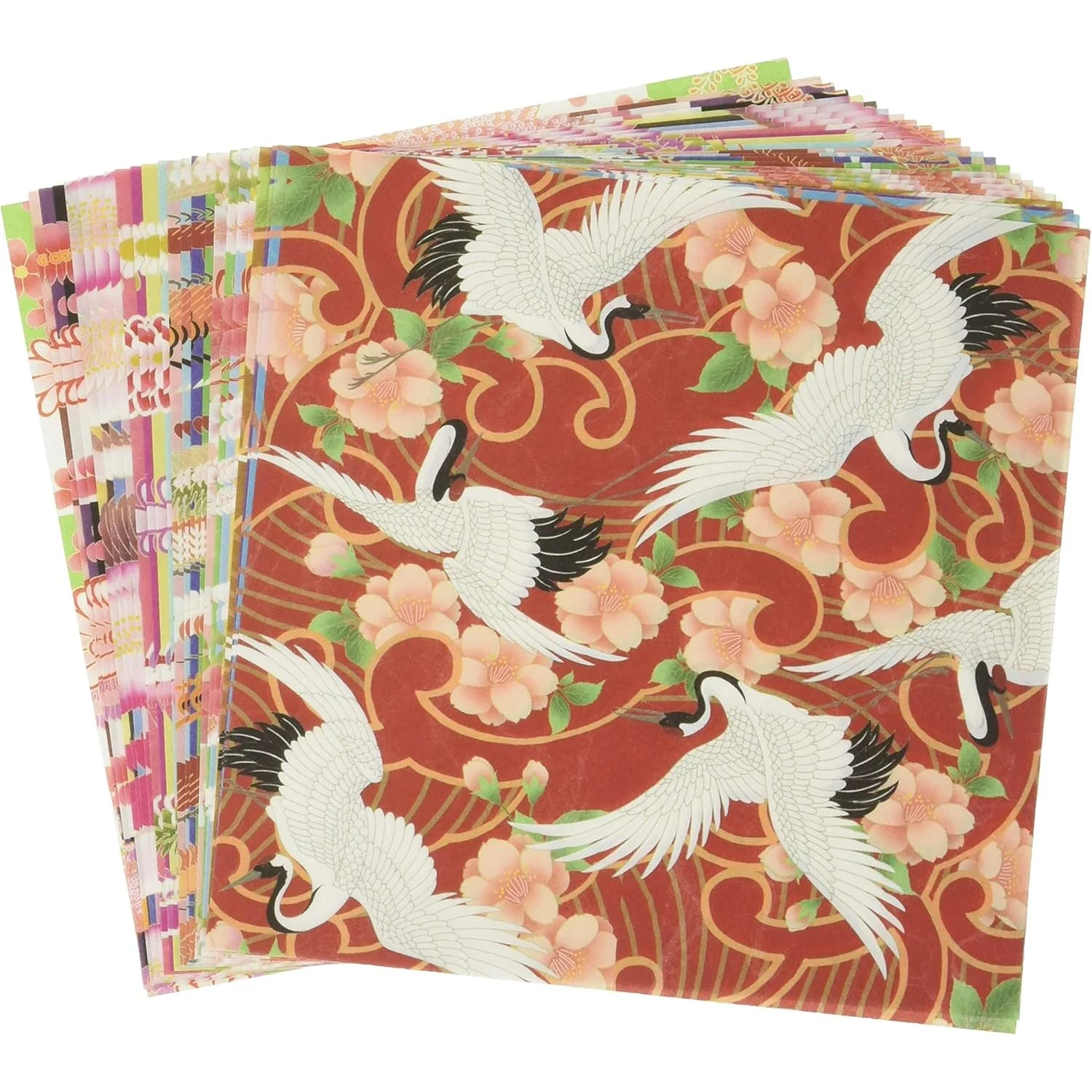Kamiiso Washi Kyoto Kimono Pattern Chiyogami Origami Paper 24 Sheets - Image 3