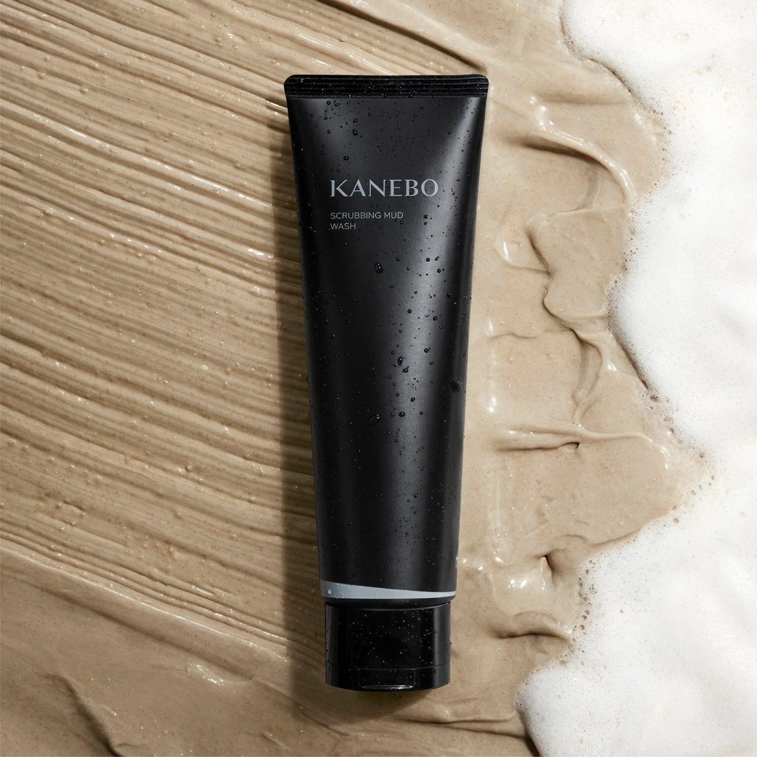 Kanebo Scrubbing Mud Wash Moroccan Clay Facial Cleanser 130g - Image 2