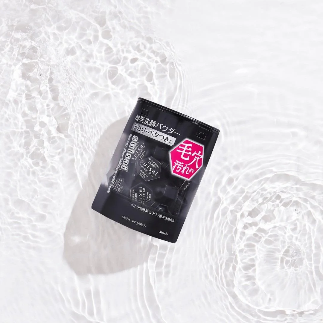 Suisai Beauty Clear Black Powder Facial Wash 0.4g x 32pcs - Image 6