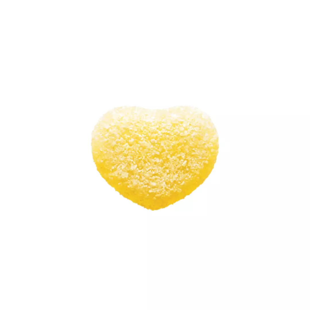 Kanro Pure Gummy Juicy Sour Gummy Candies Lemon Flavor (Pack of 6) - Image 2