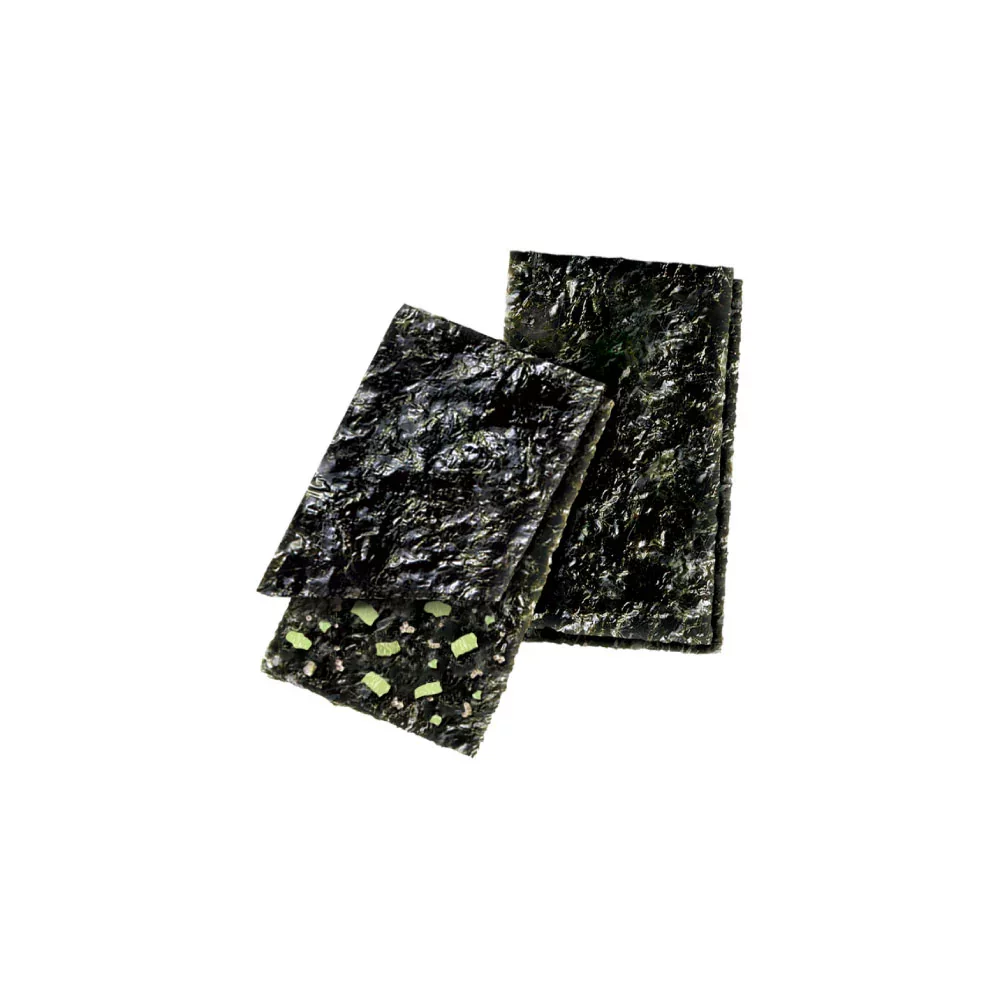Kanro Seasoned Nori Seaweed Chips with Wasabi Pieces 4.4g - Image 2