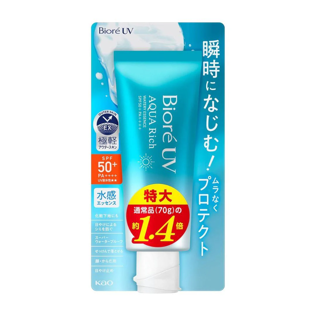 Bioré UV Aqua Rich Watery Essence SPF50+ PA++++ Big Size 100g