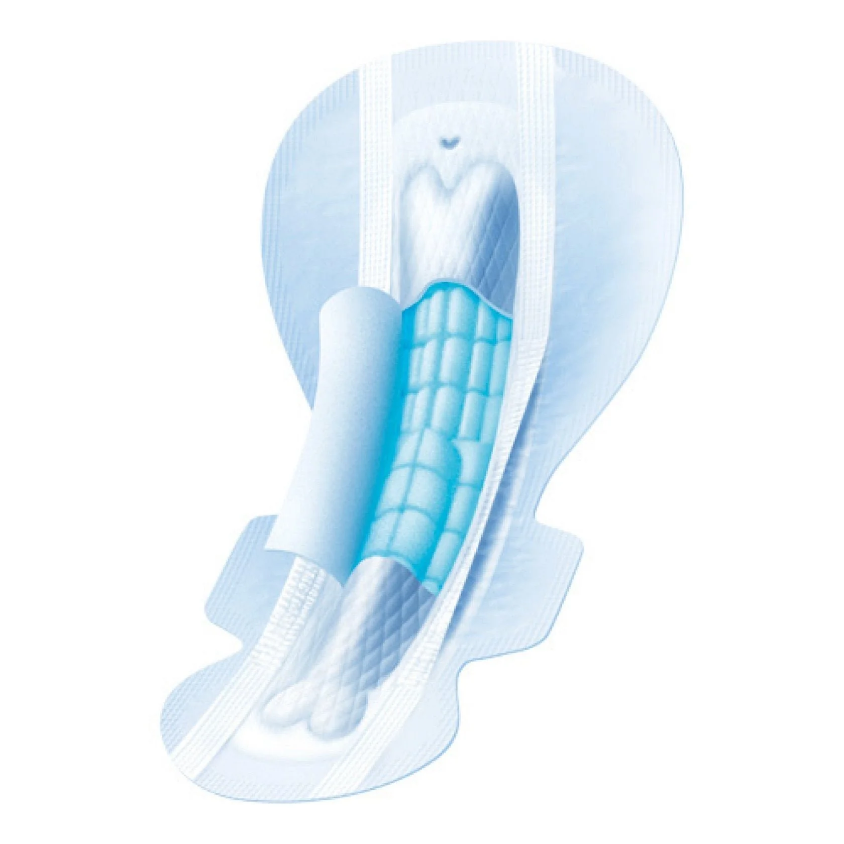 Laurier Sanitary Night Pad with Safety Gathers 40cm 10 Pads - Image 2