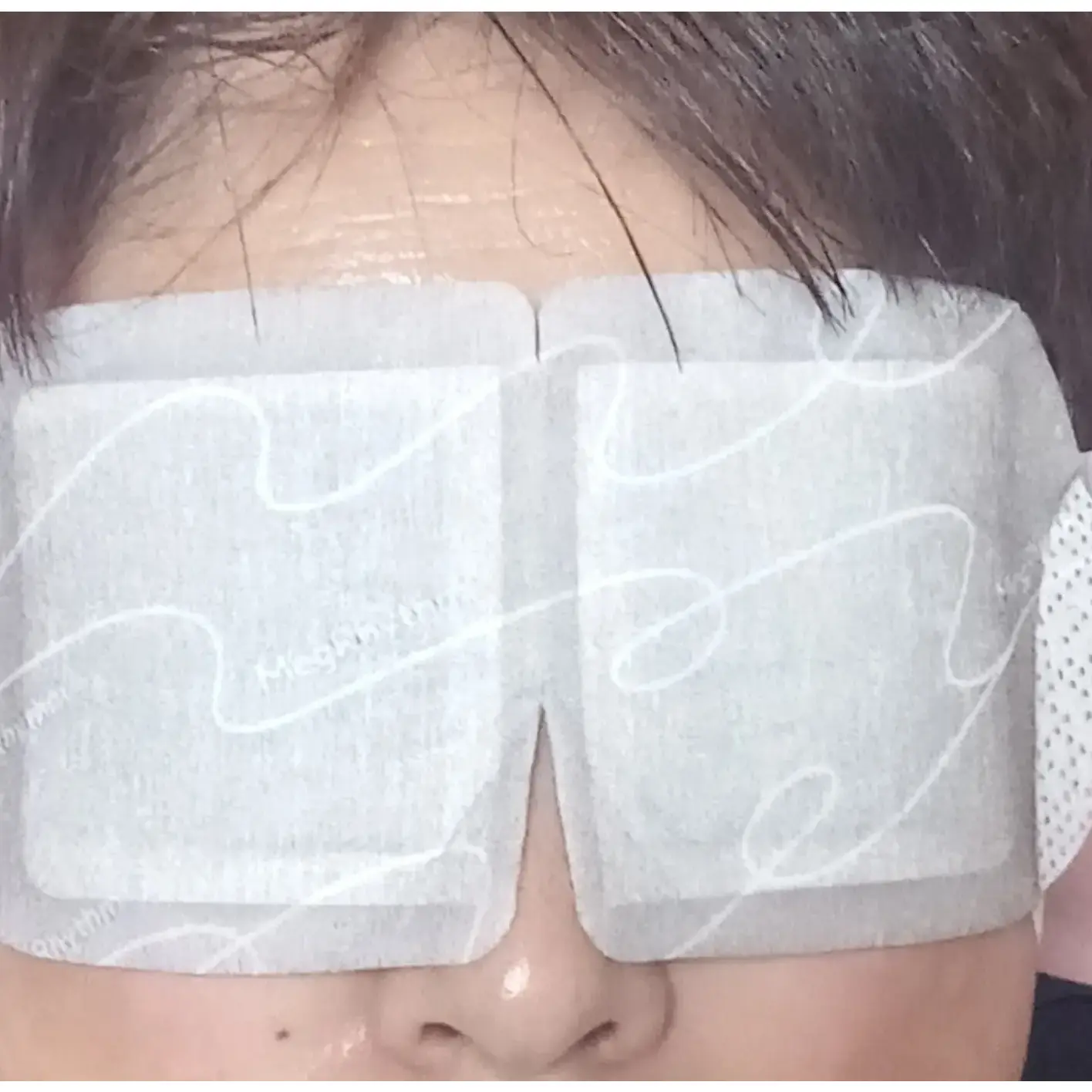 MegRhythm Self Heating Steam Sleep Eye Mask Chamomile 12 Masks - Image 3