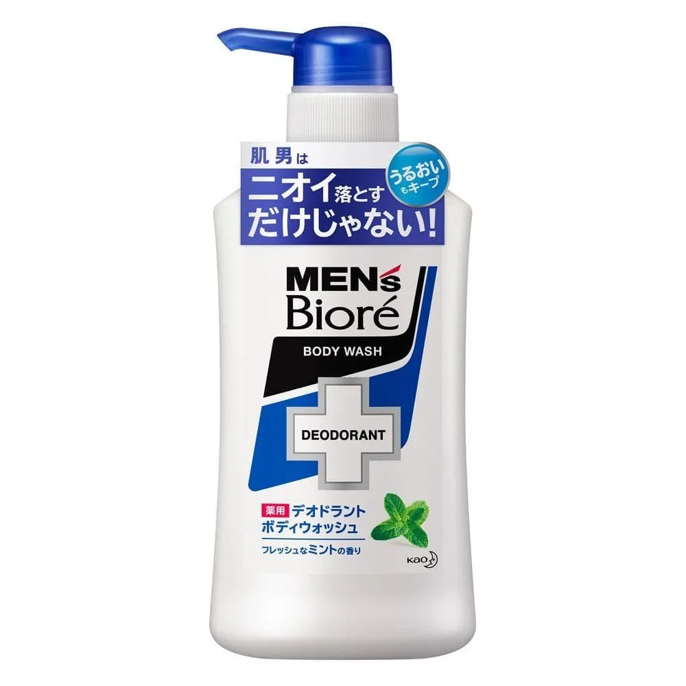 Men’s Bioré Deodorant Body Wash Sweat and Odor Body Cleanser 440ml