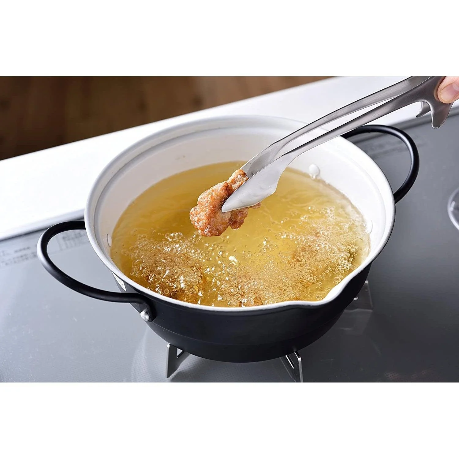 Kevnhaun Global Tongs Stainless Steel Kitchen Tongs 270mm - Image 5