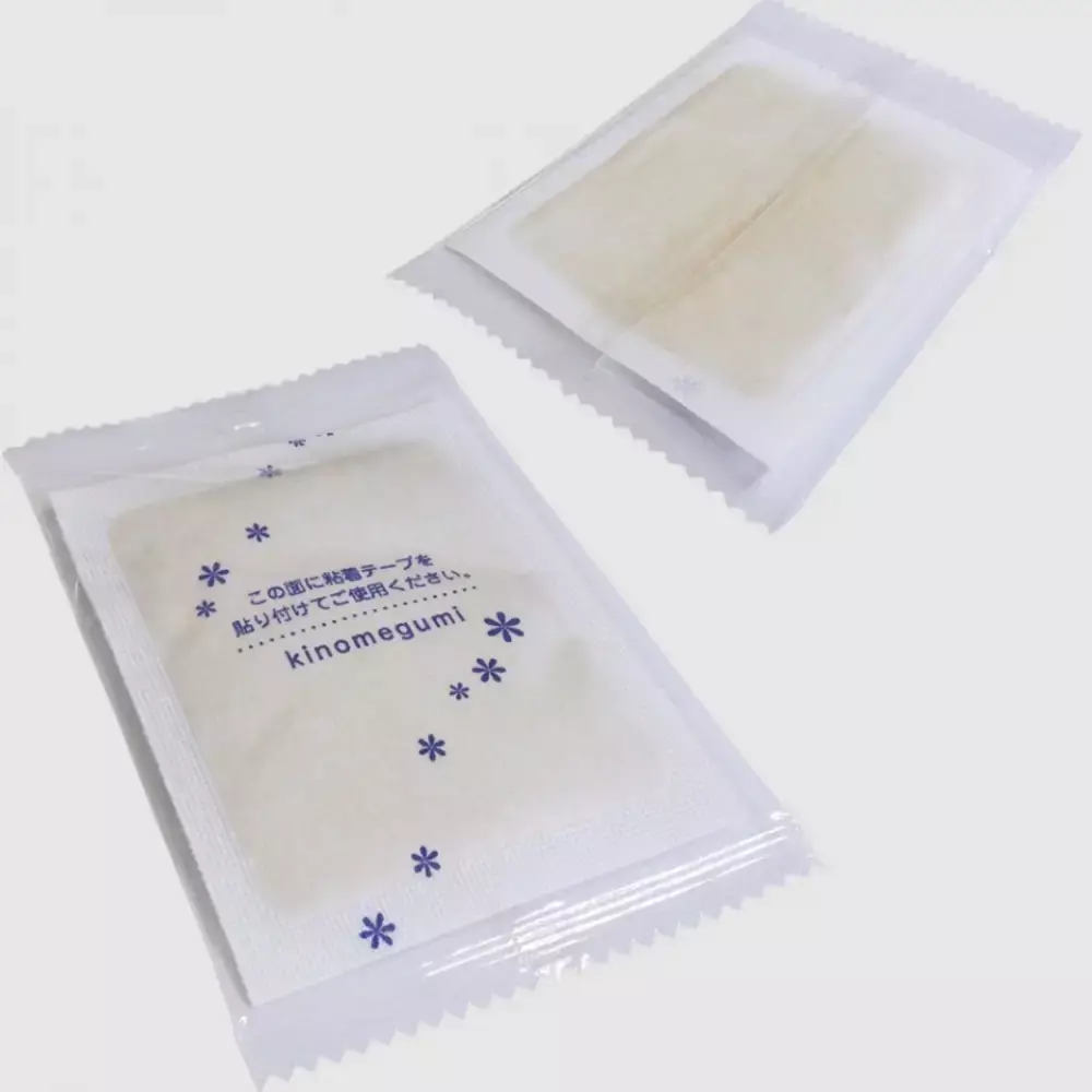 Kinomegumi Ashirira Foot Detox Sheet for Men 6 Sheets - Image 3
