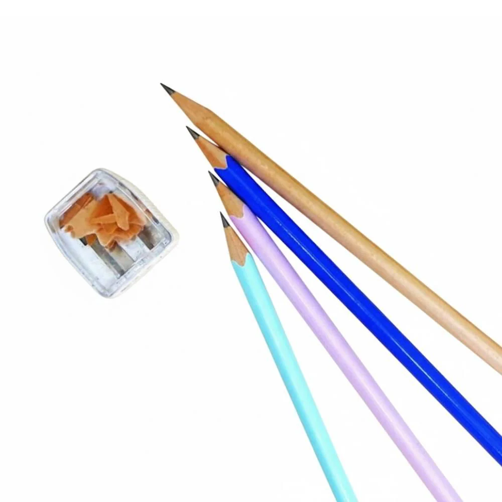 Kitaboshi Double Pencil Sharpener for Regular & Thick Pencils - Image 2