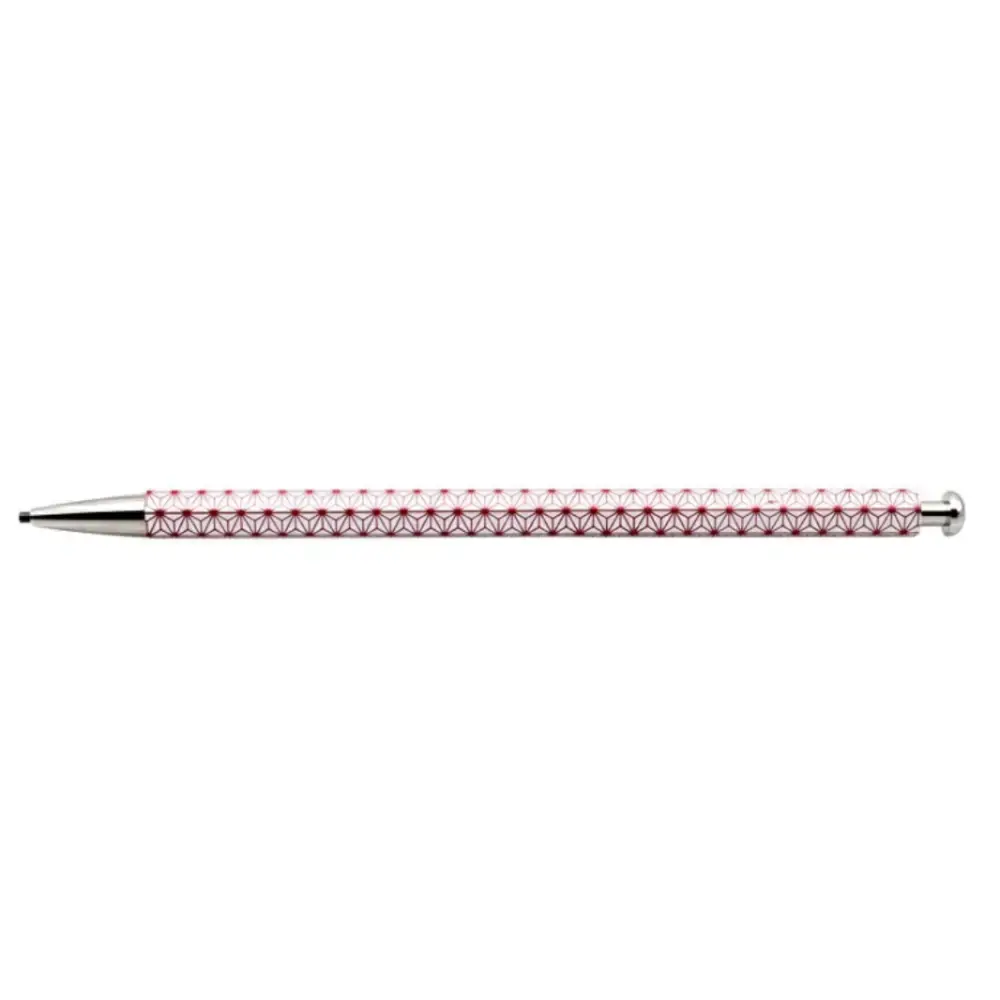 Kitaboshi Mechanical Pencil Traditional Asanoha Hemp Leaf Pattern - Image 2
