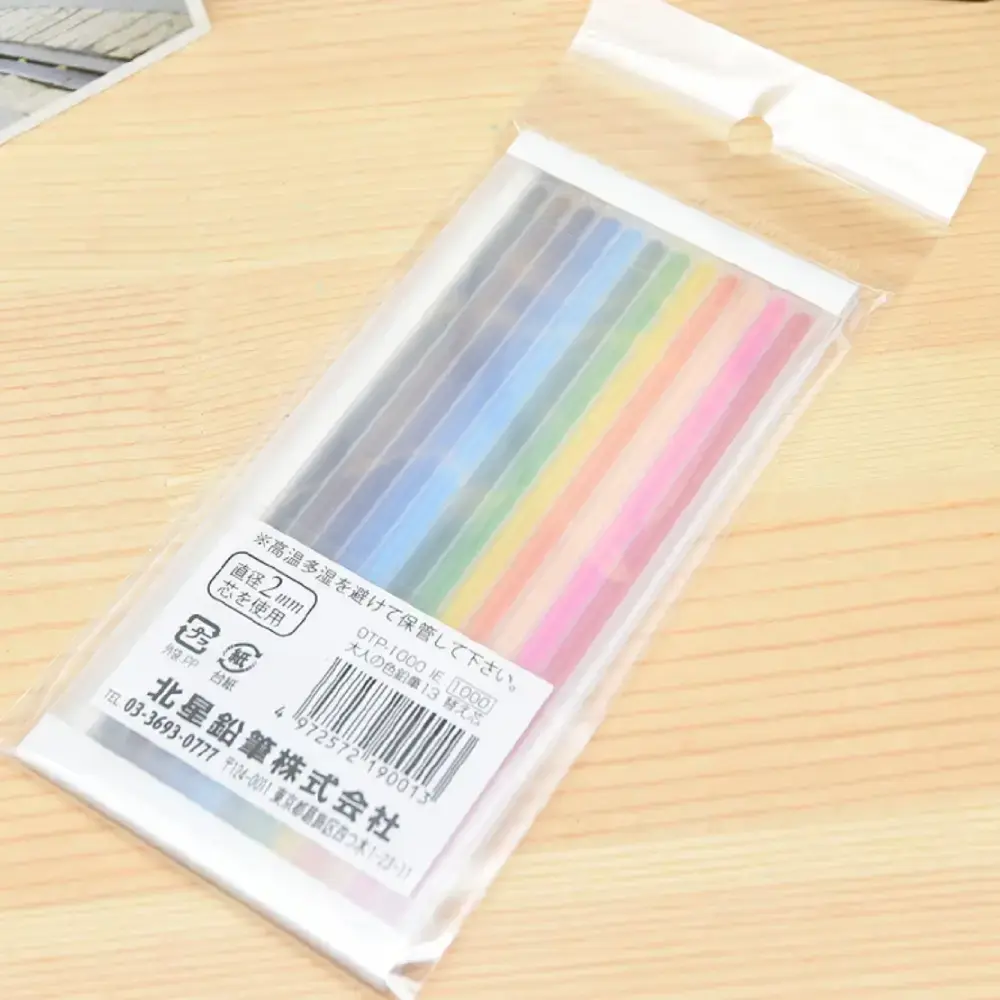 Kitaboshi Premium Mechanical Colored Pencil Lead Refills 13-Color Set - Image 5