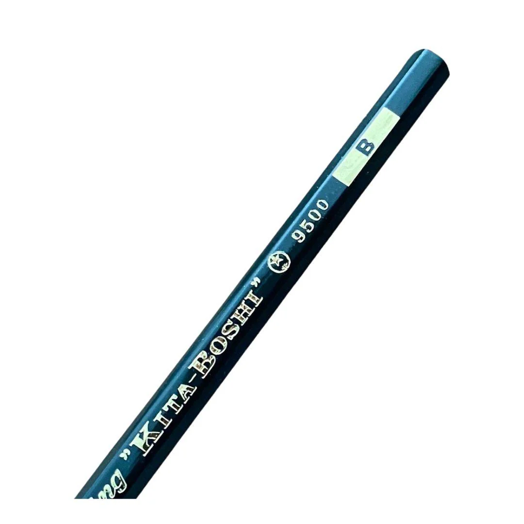 Kitaboshi Tokyo Pencil B 9500 For Drawing & Light Shading 12 pieces - Image 3