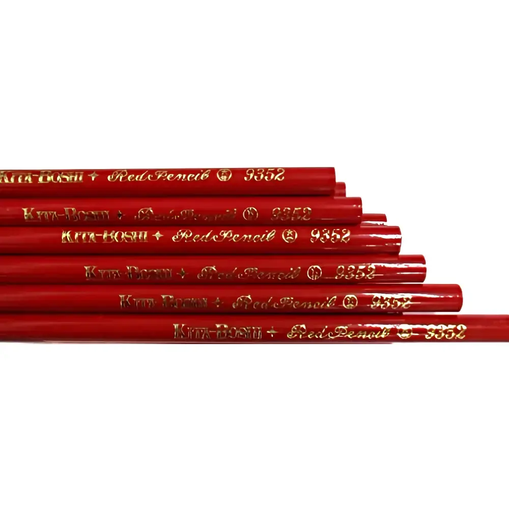 Kitaboshi Tokyo Pencil Red Marking Pencils 12 Pieces #9352 - Image 2