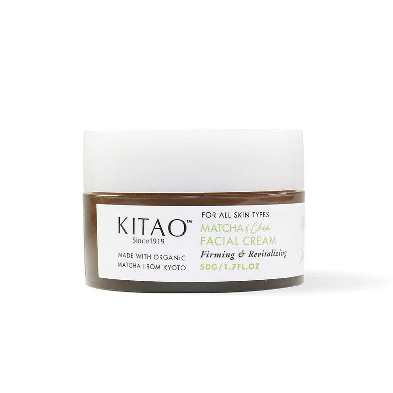 Kitao Matcha Facial Cream Matcha Green Tea Moisturizing Cream 50g - Image 3