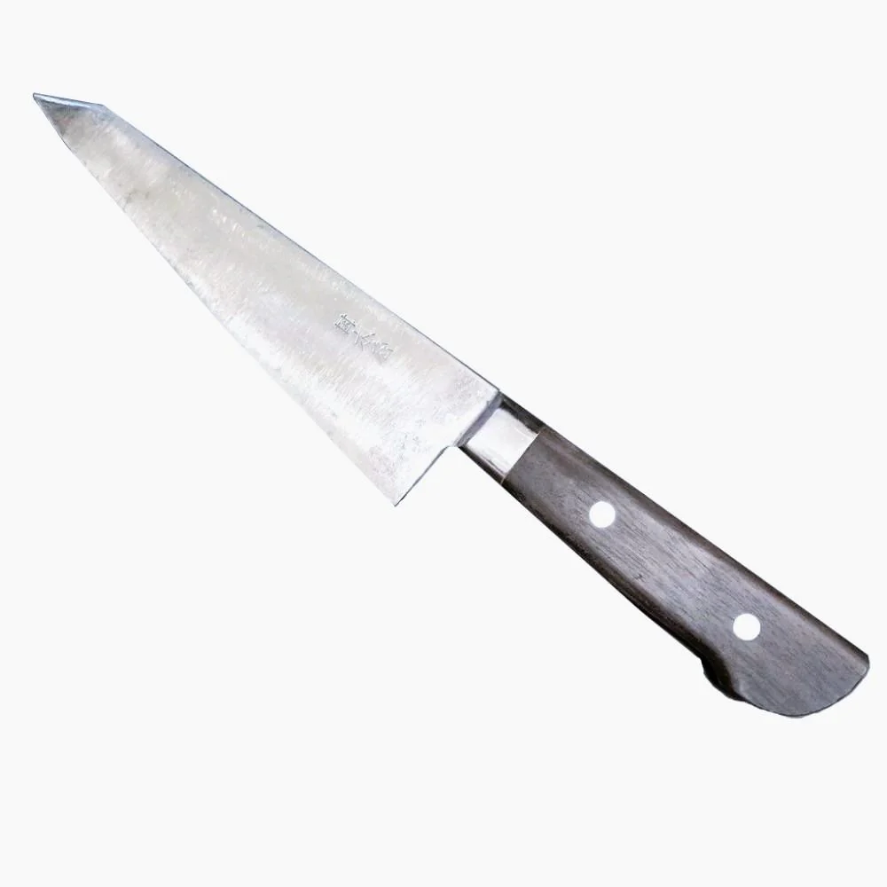 Kiya Carbon Steel Garasuki Ebony Handle Boning Knife 160mm - Image 3