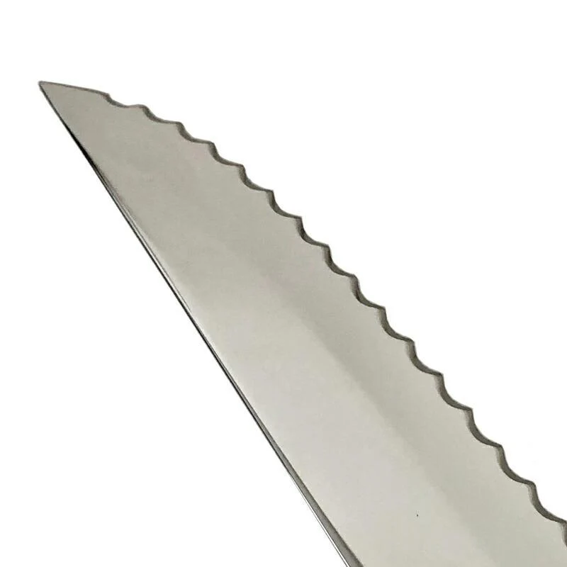 Kiya Frozen Food Knife Serrated Knife For Partially-Thawed Food 180mm - Image 4