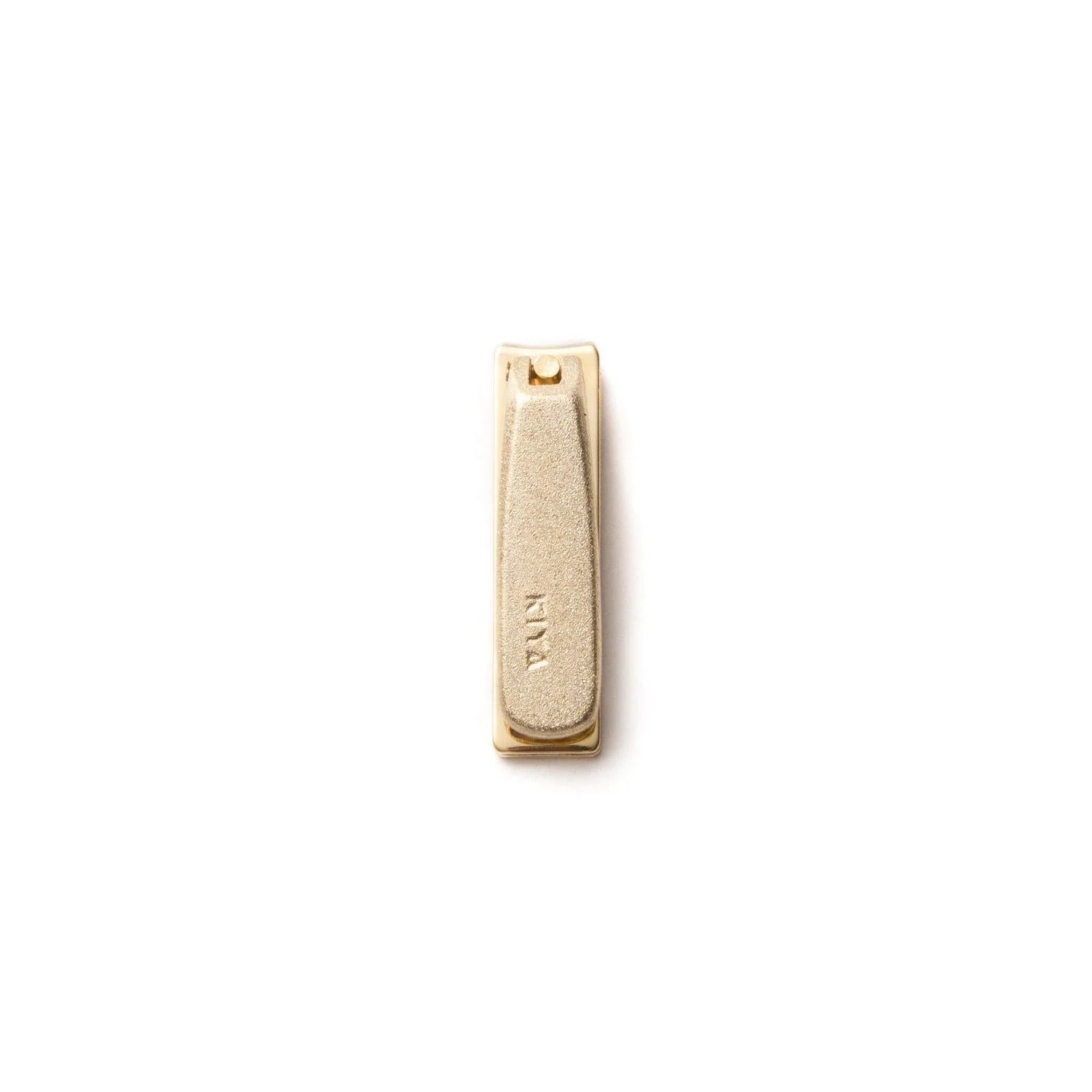 Kiya Nail Clipper Gold-Plated Steel With File & Catcher Small - Image 4