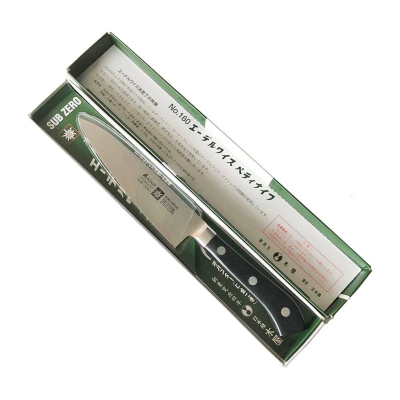 Kiya No.160 Edelweiss Steel Japanese Petty Knife 12cm - Image 5