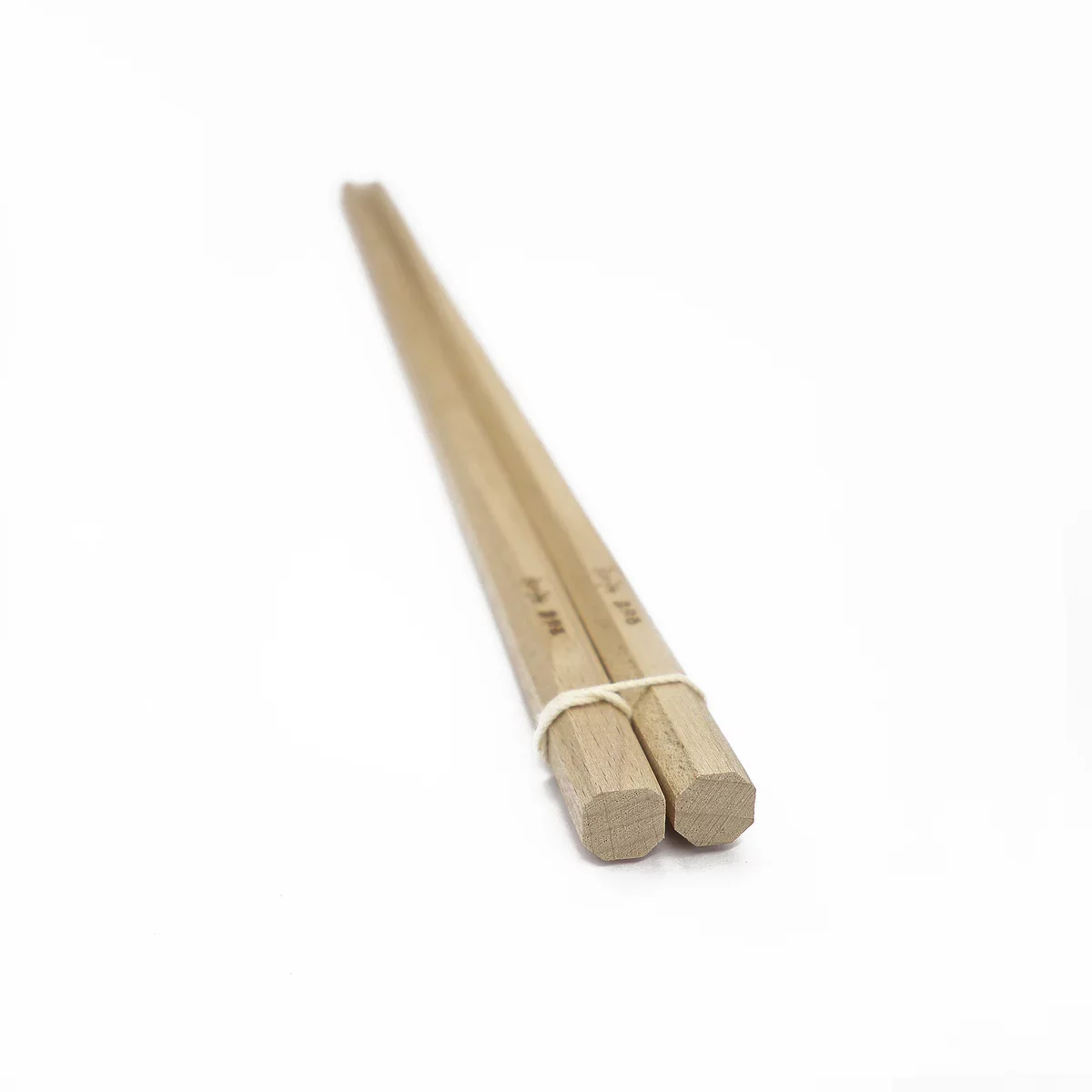 Kiya Wooden Antibacterial Long Cooking Chopsticks Octagonal 30cm - Image 3