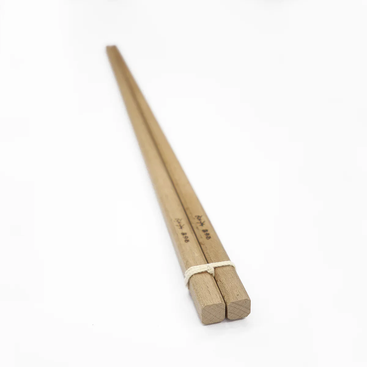 Kiya Wooden Antibacterial Long Cooking Chopsticks Square 30cm - Image 3