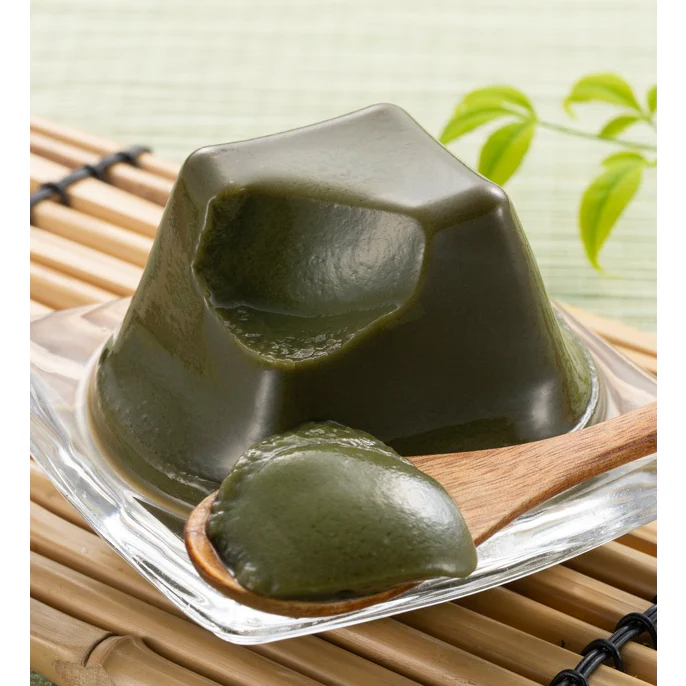 Kiyosen Uji Matcha & Hojicha Pudding Assortment 3 Flavors 6 Pieces - Image 4