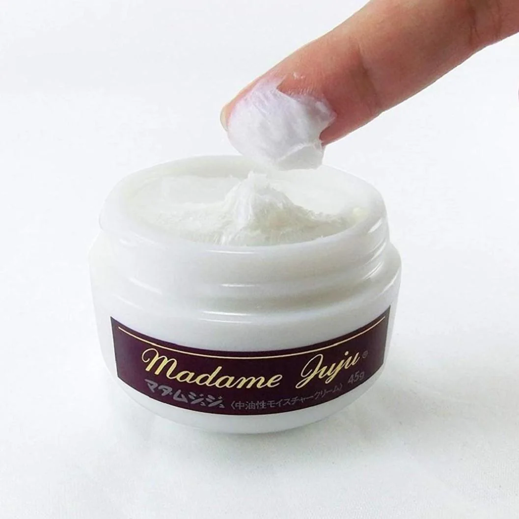 Kobayashi Madame Juju Moisturizing Skin Cream Powdery Scent 45g - Image 2