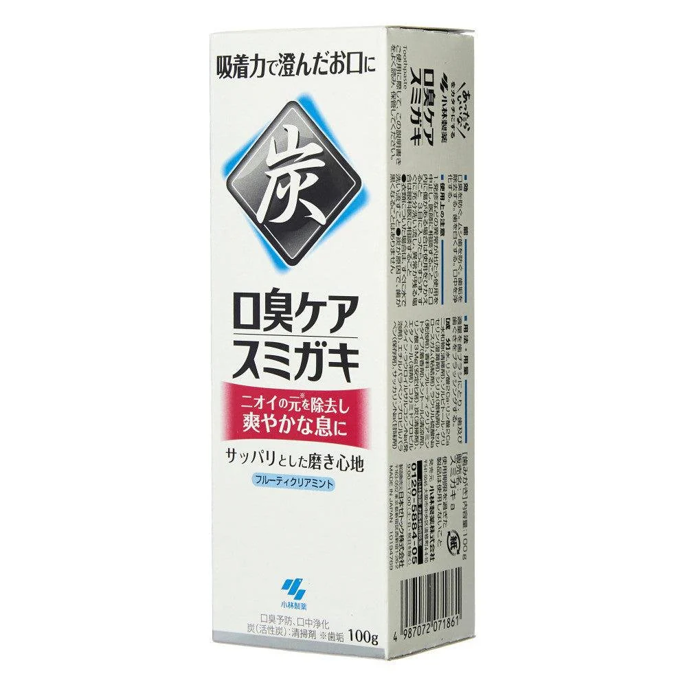 Kobayashi Sumigaki Charclean Japanese Charcoal Toothpaste (Pack of 3) - Image 5