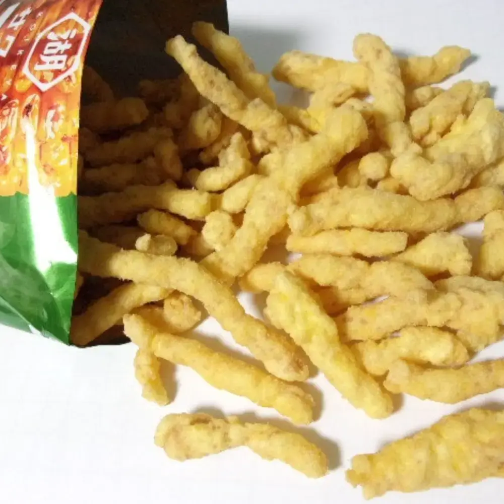 Koikeya Scorn Soy Sauce Grilled Corn Flavor Crispy Corn Puffs 73g (Pack of 3) - Image 3