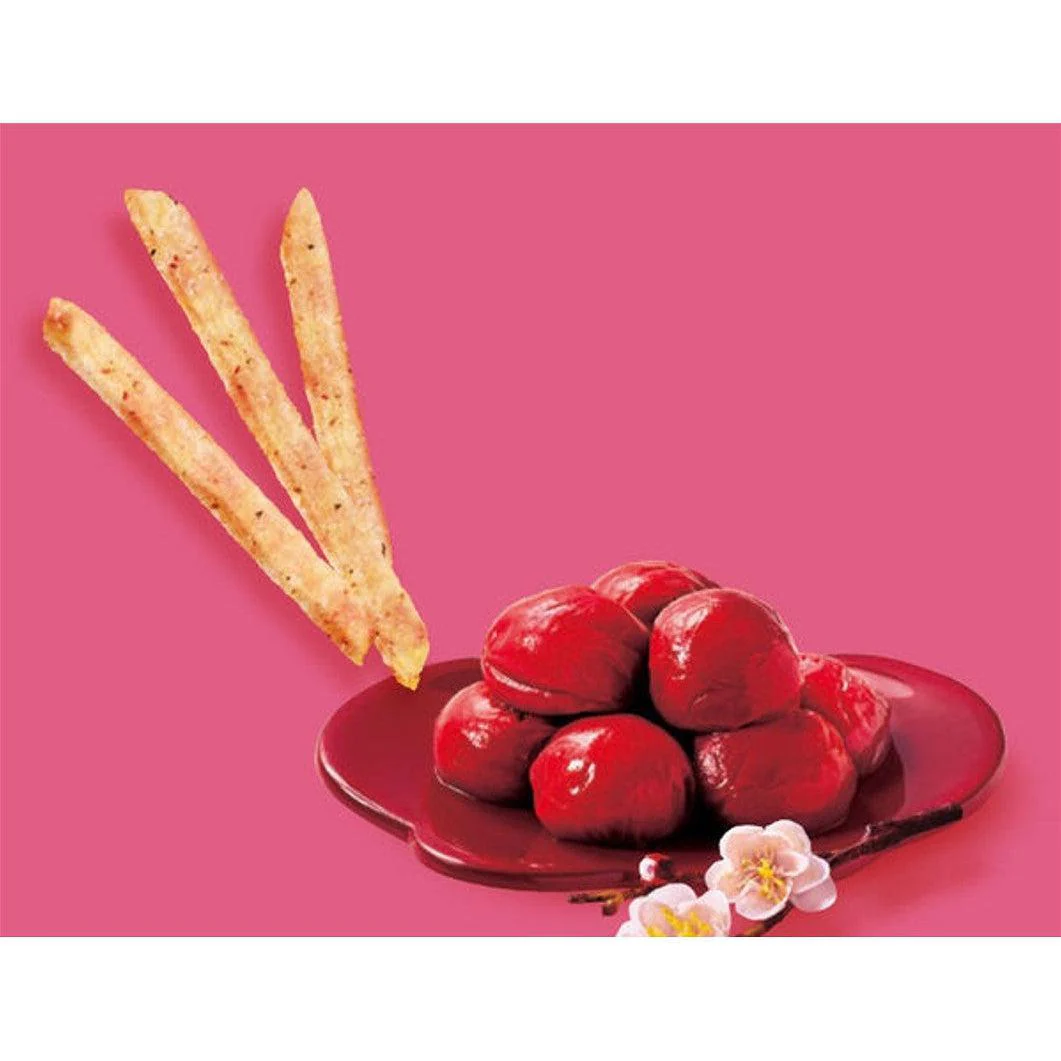 Koikeya Stick Suppamucho Ume Plum Potato Stick Chips 34g (Pack of 6) - Image 3