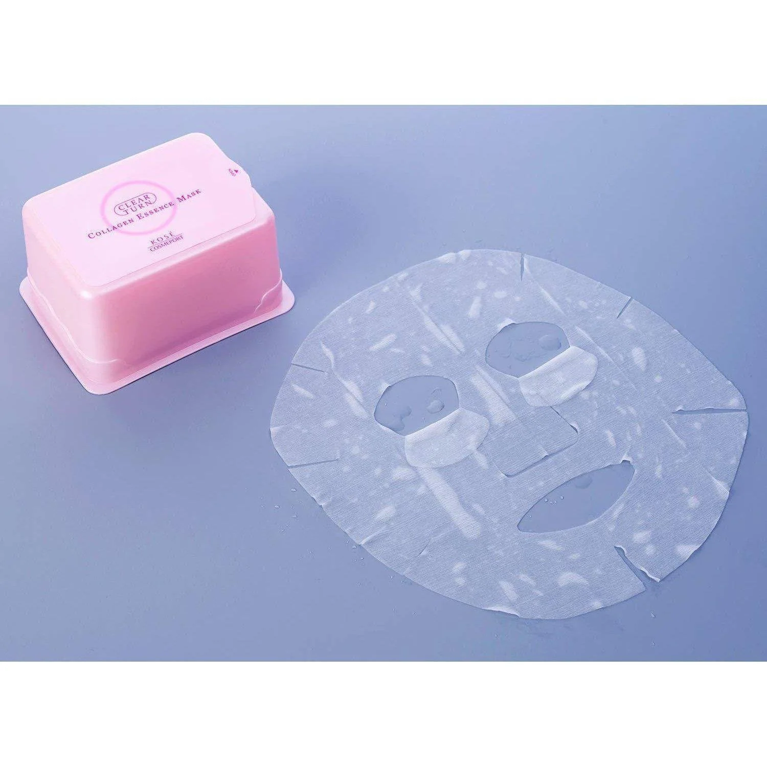 Kosé Clear Turn Collagen Mask Daily Use Facial Sheet Mask 30 Sheets - Image 5