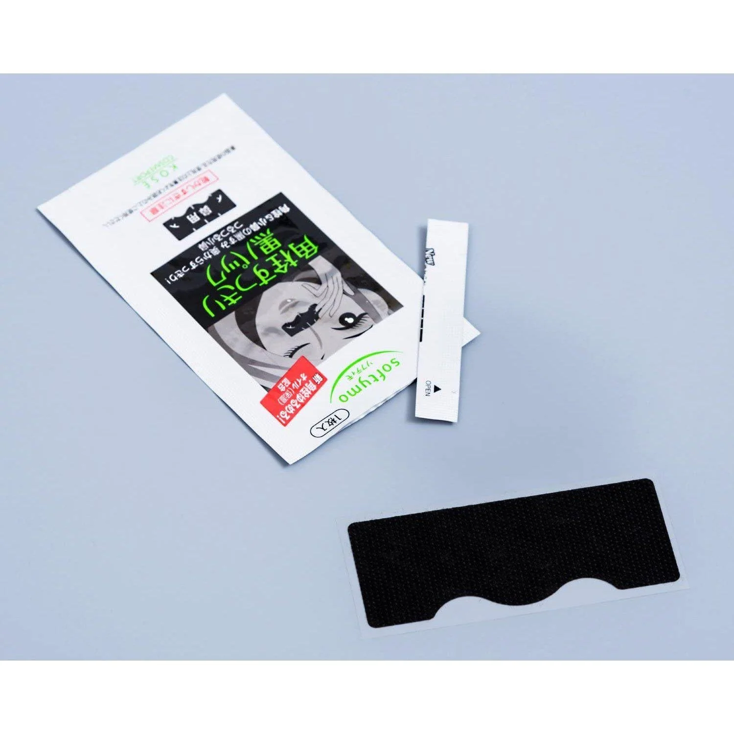 Softymo Black Nose Strips Charcoal Deep Pore Blackhead Remover 10 ct. - Image 3