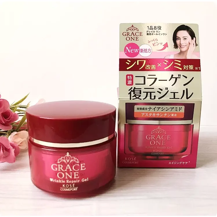 Kosé Grace One All-in-One Wrinkle Repair Gel 100g - Image 4