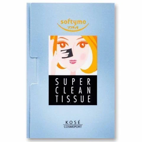 Softymo Oil-Off Super Black Sheet Oil Blotting Paper 60 Sheets - Image 2