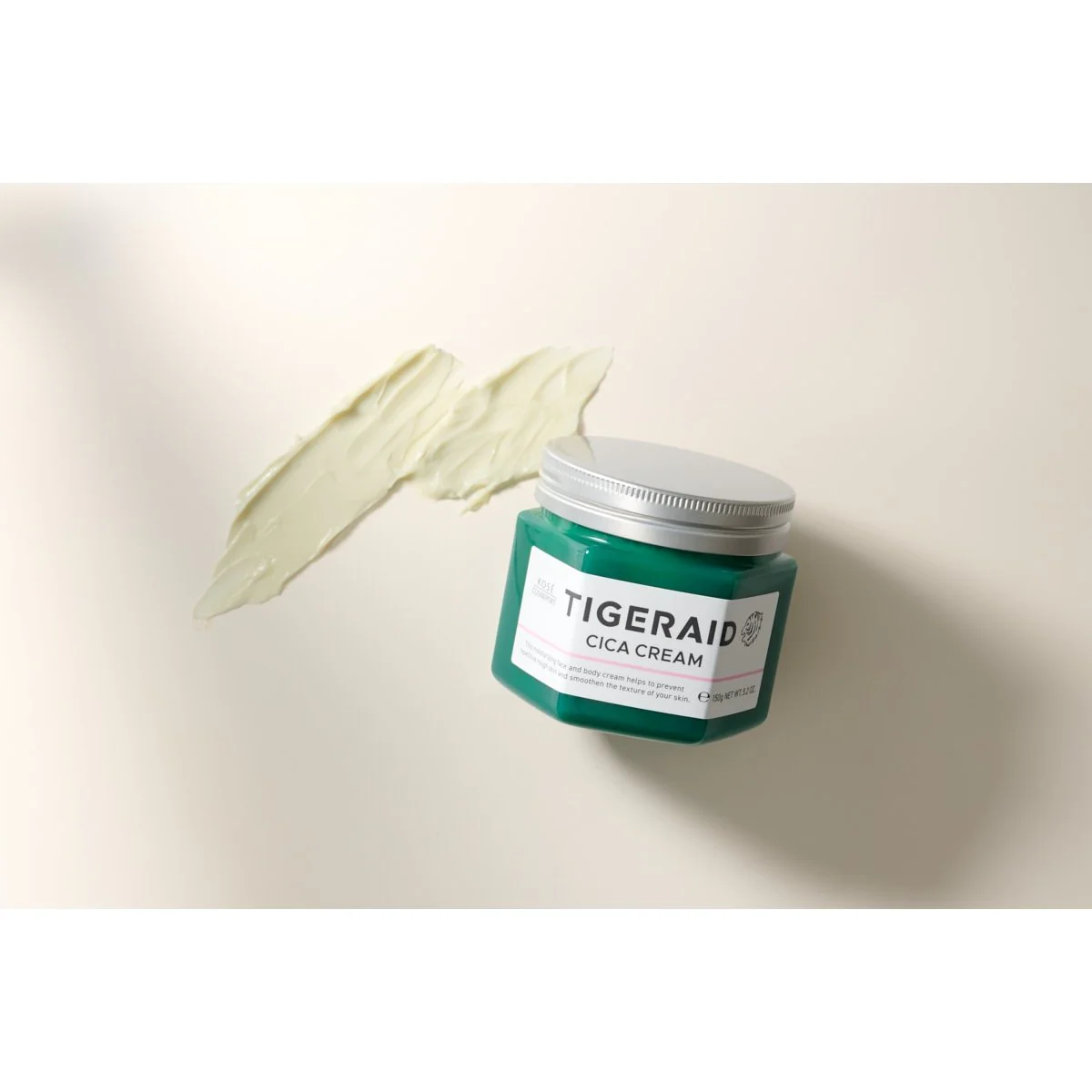 Kosé Tigeraid Cica Moisturizing Repair Cream For Face & Body 150g - Image 4