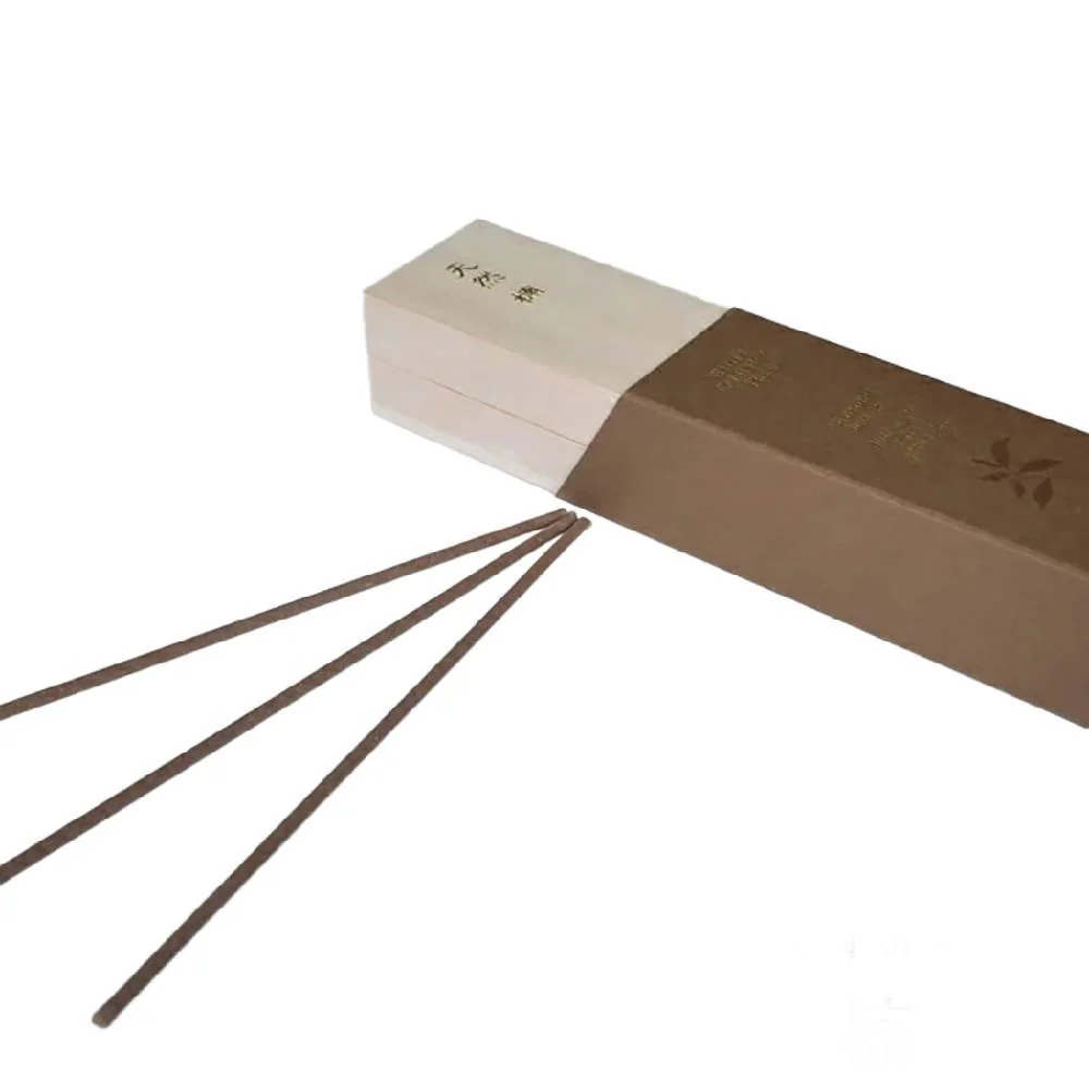 Kousaido All Natural White Camphor Incense in Wooden Box 20 Sticks - Image 2