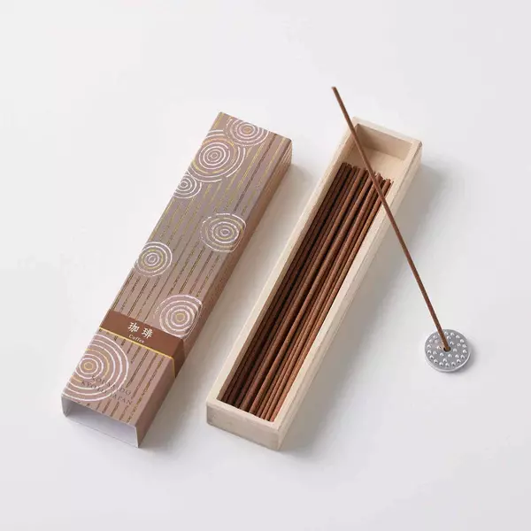 Kousaido Freshly Roasted Coffee Unique Scent Incense Sticks 40 Sticks - Image 3