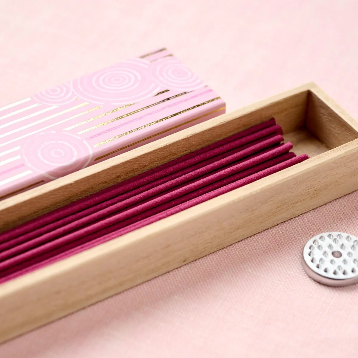 Kousaido Sakura Cherry Blossom Incense Sticks & Holder 40 ct. - Image 3