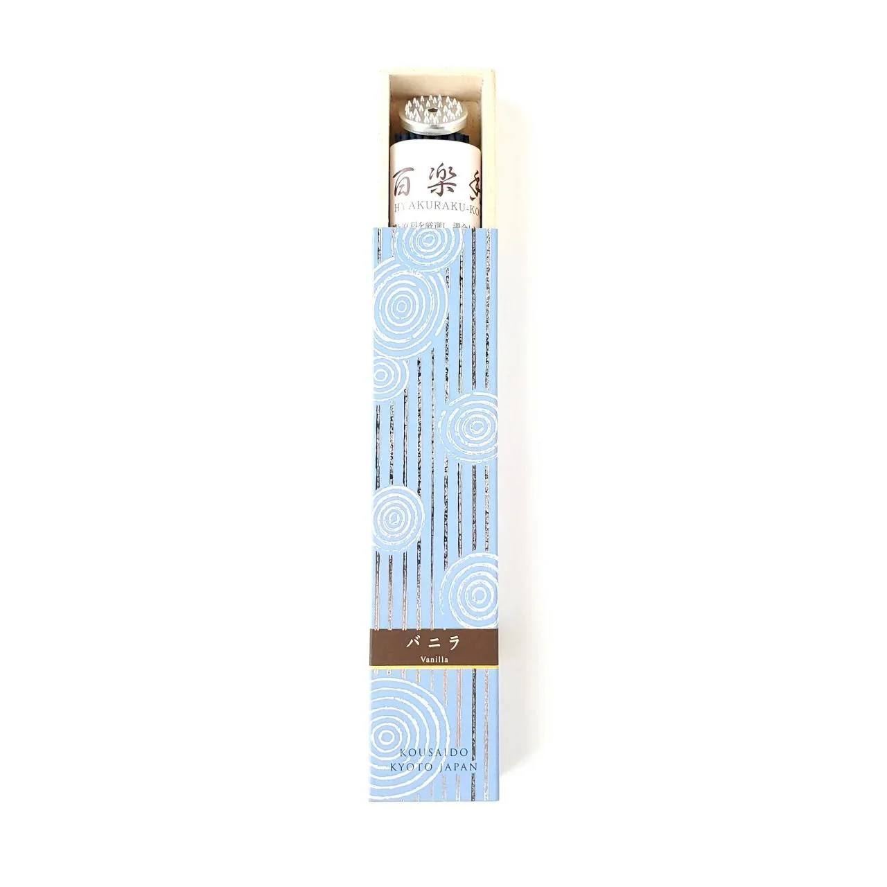 Kousaido Sweet Vanilla Long Incense Sticks In Wooden Box 40 ct. - Image 5