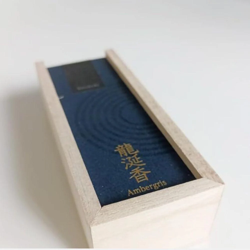 Kousaido Hitotoki Premium Incense Ambergris Scent 15 Sticks - Image 3